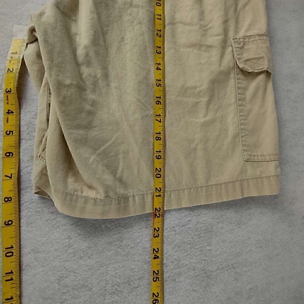 Columbia Men’s Tan, Beige, Multi Pocket Hiking, Casual Cotton Shorts Size 40X10 - Picture 8 of 10